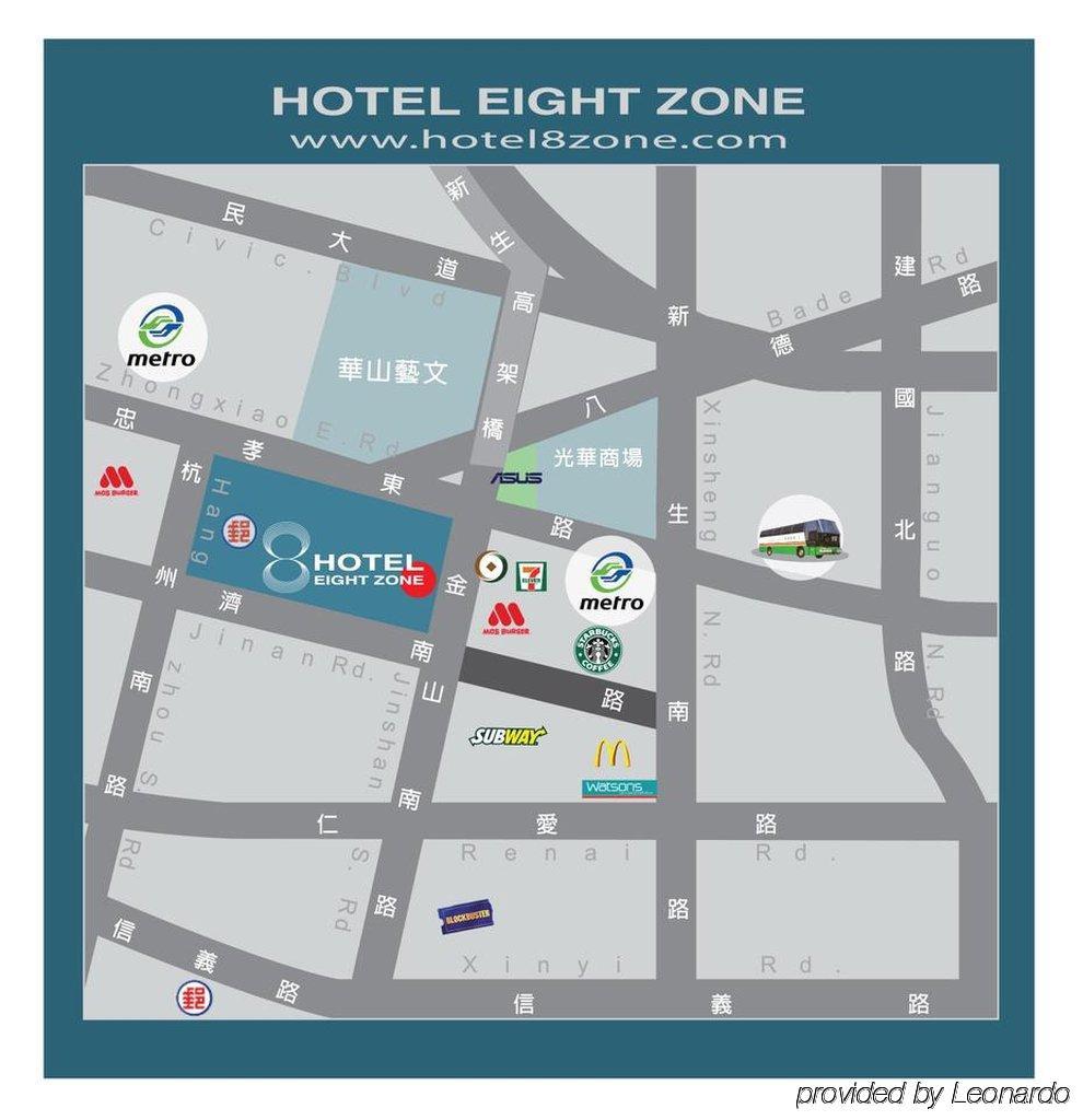 Hotel Eight Zone Taipei Eksteriør billede